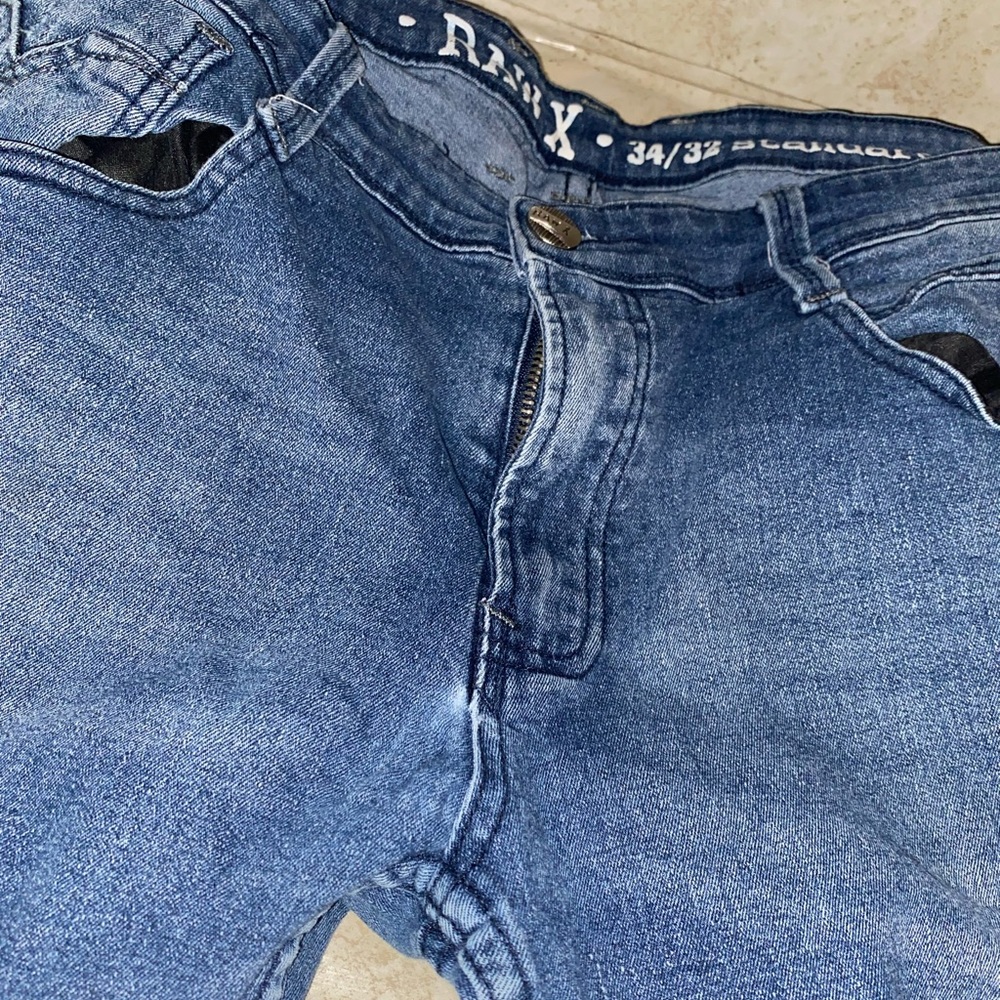 Men Blue Raw X jeans size 34/32